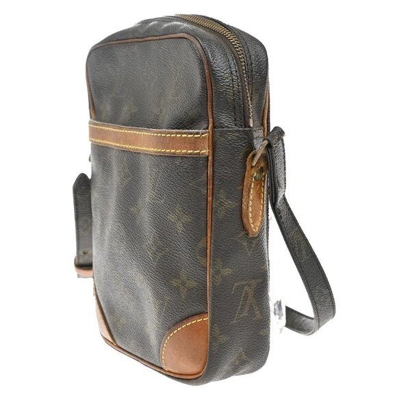 LOUIS VUITTON Danube Shoulder Bag Monogram Leather Brown France M45266 30EF717 - Picture 2 of 16